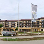  Vor traumhafter Bergkulisse entstand in Oberjoch das „Alpin Spa Panorama Hotel“. Gebaut wurde es mit dem TS13 Ziegel vom Ziegelwerk Klosterbeuren. 
Bild: Ziegelwerk Klosterbeuren