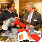  Die begleitende Fachausstellung stieß beim Mauerwerkstag Memmingen erneut auf ein sehr großes Interesse. 
Foto: Ingo Jensen/Jensen media